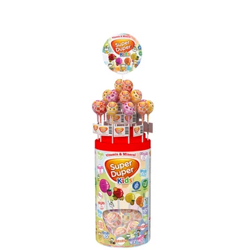 SuperDuper Kids Multivitaminos cukorm. nyalóka kínálóval 1db