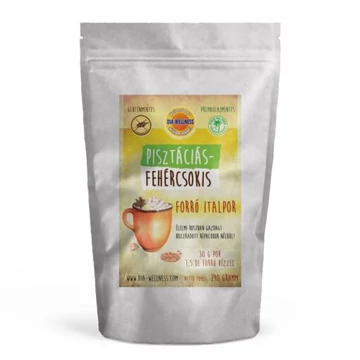 Dia-Wellness pisztáciás-fehércsokis forró italpor 240g