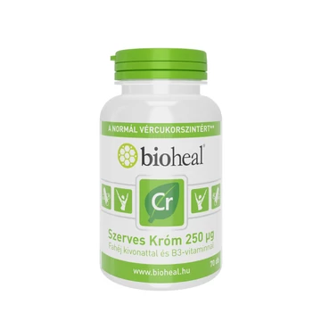 Bioheal Szerves Króm 205 mikrogram 70x