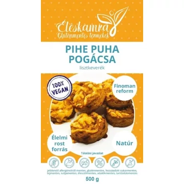 Éléskamra vegán pihe puha pogácsa lisztkeverék 500g