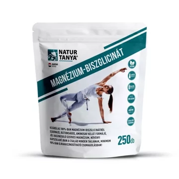Natur Tanya MAGNÉZIUM-BISZGLICINÁT nagy kiszerelés 250db