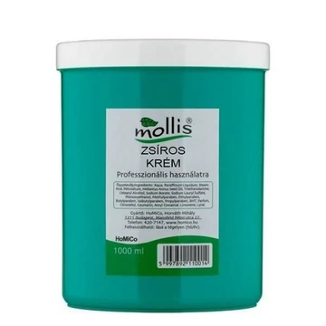 Mollis masszírozó krém zsíros 1l
