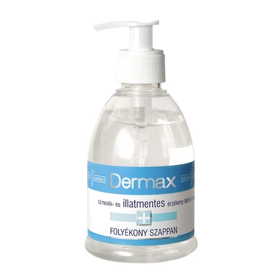 Dermax folyékony szappan színezék és illatmentes 300ml