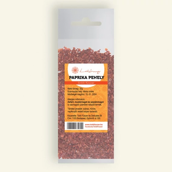 Toldi fűszer Paprika pehely 30g