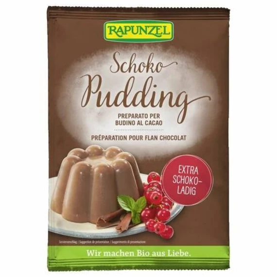 Rapunzel bio csokoládés pudingpor 50g
