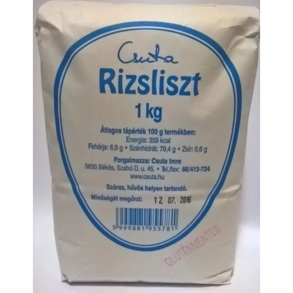 Csuta/agrodrug Rizsliszt 1kg
