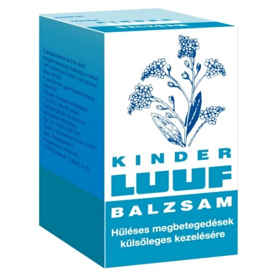 Luuf Kinder balzsam bedörzsölésre köptető 30g