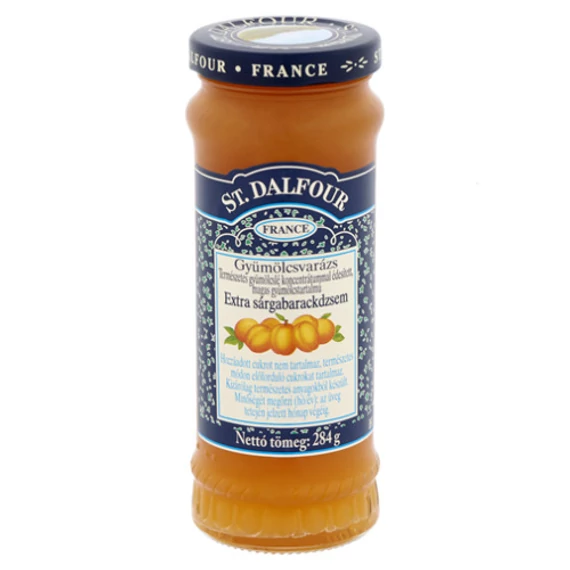 St.Dalfour Sárgabarack /gyümölcsvarázs/ lekvár 284g