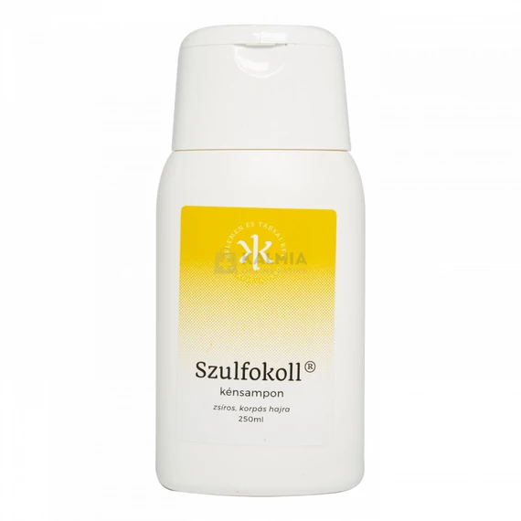 Szulfokoll kénsampon zsíros,korpás hajra S 250ml