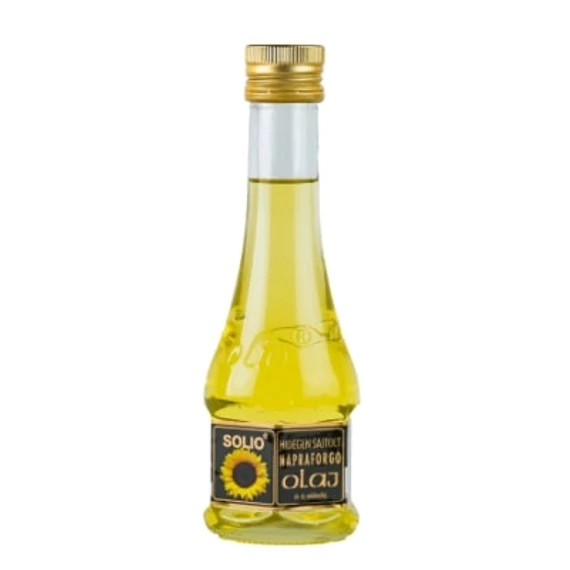 Solio hidegen sajtolt napraforgóolaj 200ml