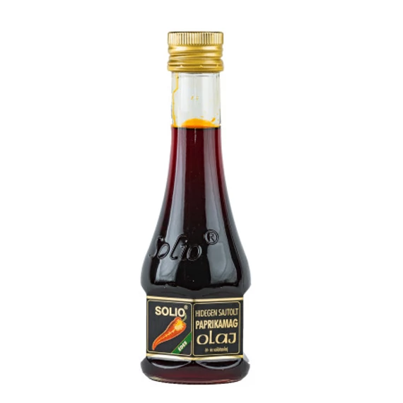 Solio hidegen sajtolt csípős paprikamagolaj 200ml