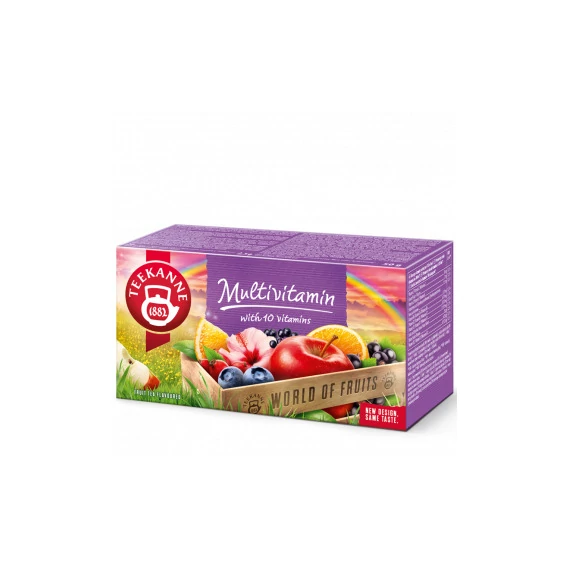 Teekanne gyümölcstea Multivitamin filteres 20x