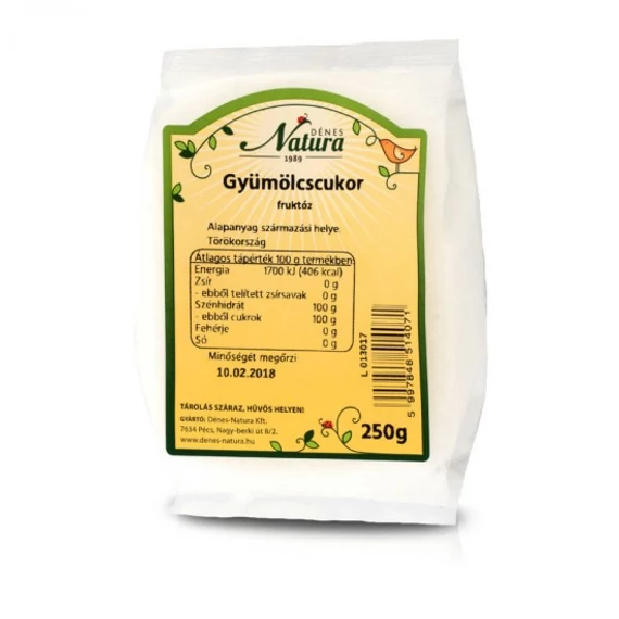 Natura Gyümölcscukor-fruktóz 250g