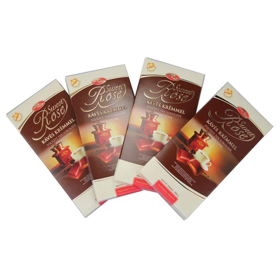 Sweet Rose Diabetikus tejcsokoládé kávékrémmel 100g