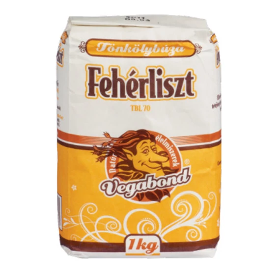 Eccofood tönkölyliszt finom őrlésű TBL-80 Fehér 1kg