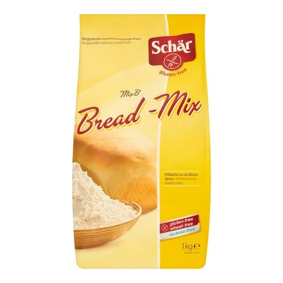 Schar gluténmentes kenyérpor keverék Mix B sütéshez 1000g