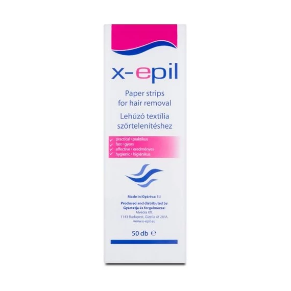 X-Epil lehúzó textília 50db
