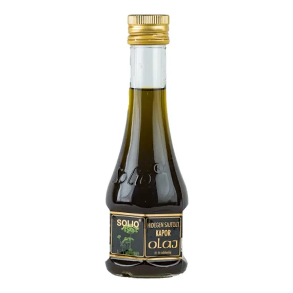 Solio hidegen sajtolt kapormag olaj 200ml