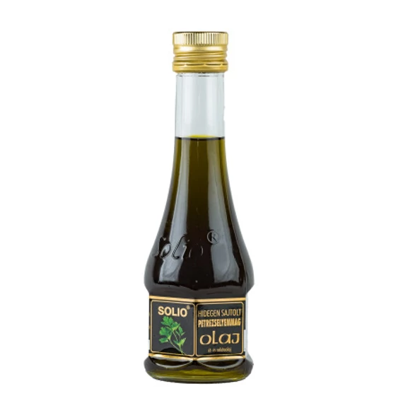 Solio hidegen sajtolt petrezselyemmag olaj 200ml