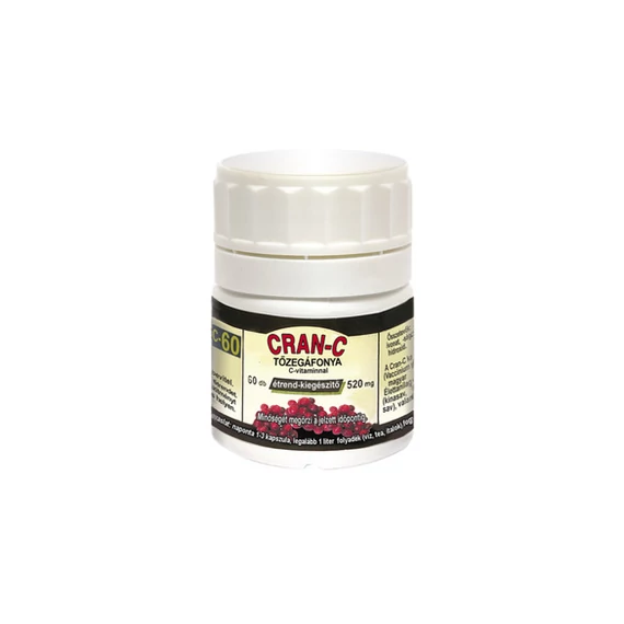 Cran-c Hfb kapszula étrendkieg tőzegáfonyapor 520mg 60x