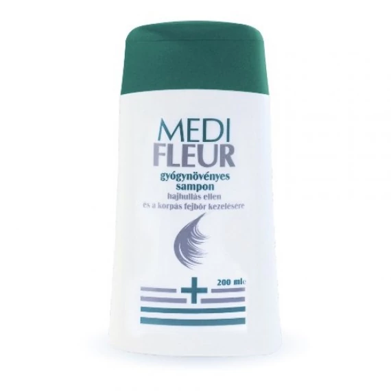 Medifleur sampon gyógynövényes hajhullás, korpásodás kez 200ml