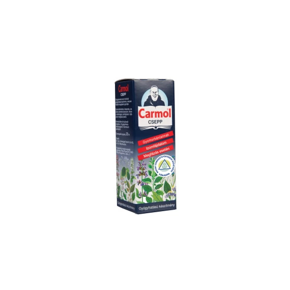 Carmol csepp inhalálásra,bedörzsölésre meghűléskor 20ml