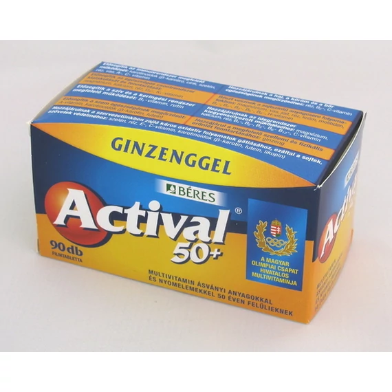 Béres Actival 50+ filmtabletta 90x