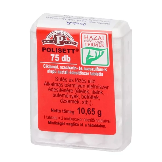 Polisett édesítő tabletta 75x