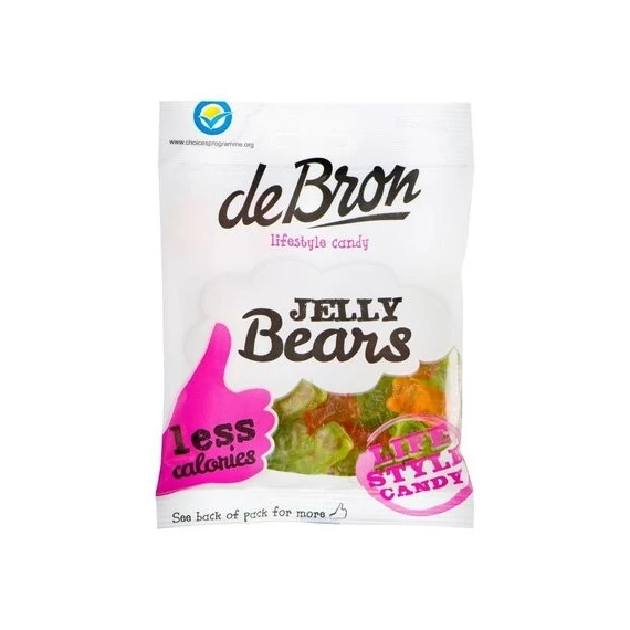 DeBron Jelly Bears gumimacik cukormentes 90g
