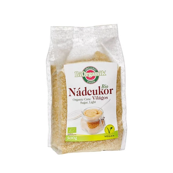 Biorganik Nádcukor világos bio /bio gold 500g