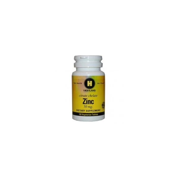 Highland Zinc 50mg tabletta 100x
