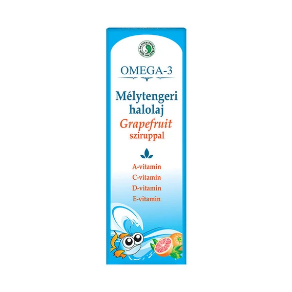 Dr.Chen Omega 3 halolaj grapefruit sziruppal 500ml