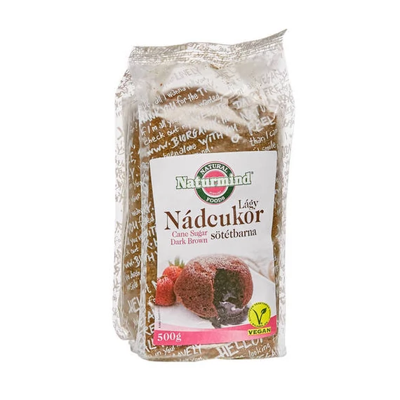Naturmind Nádcukor lágy sötétbarna 500g