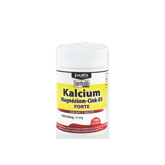 JutaVit Kálcium Magnézium Cink D3 forte tabletta 30x