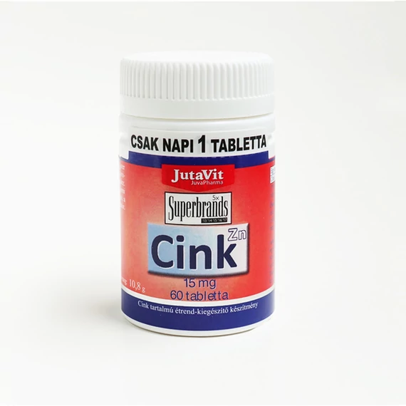 JutaVit Cink 15mg tabletta 60x