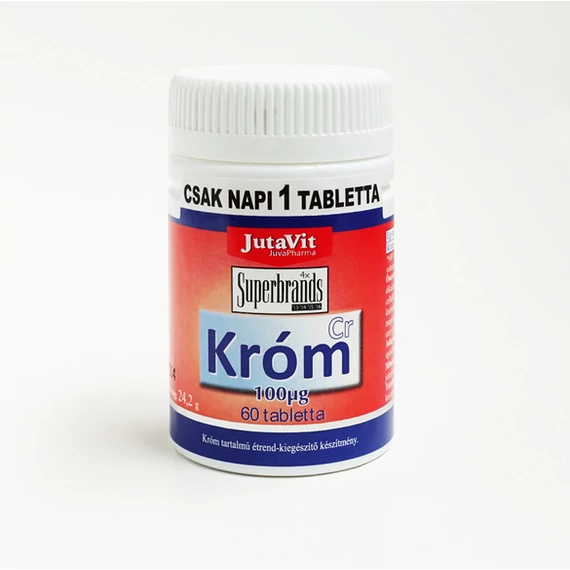 JutaVit Króm 100ug tabletta 60x