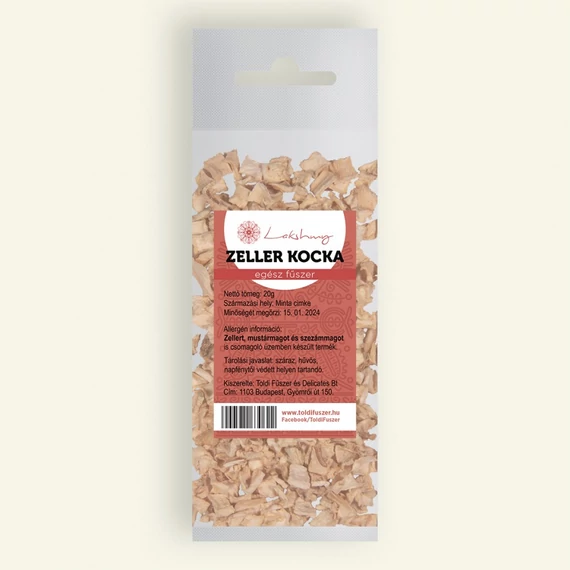 Toldi fűszer Zeller kocka 20g