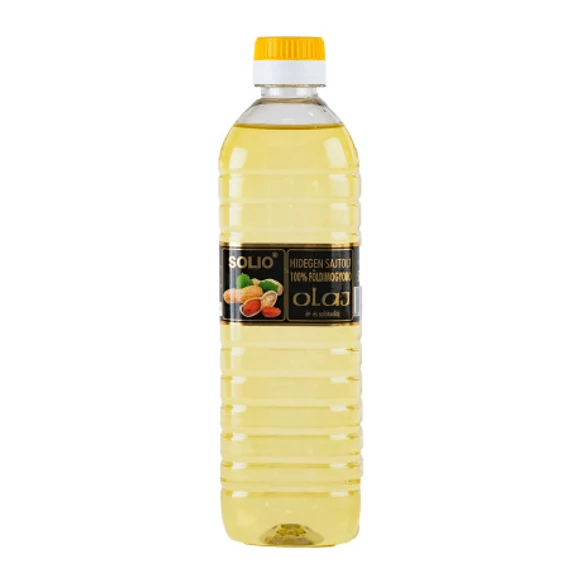 Solio hidegen sajtolt földimogyoró olaj 500ml