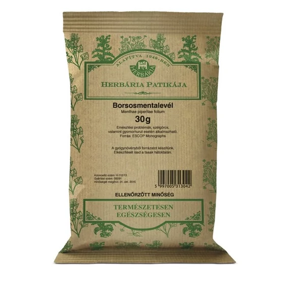 Herbária Borsosmenta levél 30g