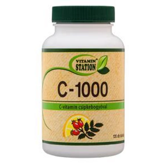 Vitamin Station C vitamin 1000mg nyújtott hatású 60x