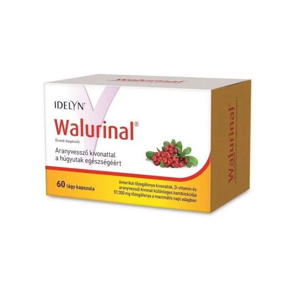 Walurinal kapszula tőzegáfonya kivonat 60x