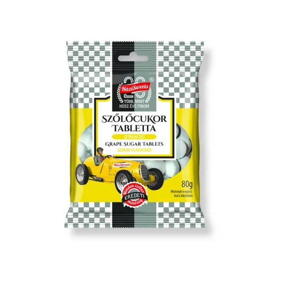 Házisweets szőlőcukor citrom 80g