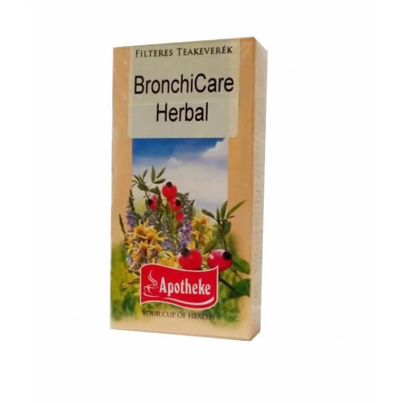 Apotheke légúttisztító tea Bronchicare 20x