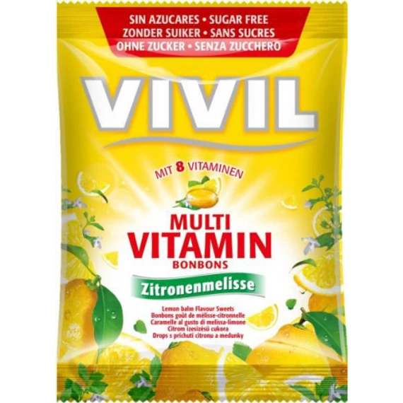 Vivil cukormentes multivitamin lemon 60g