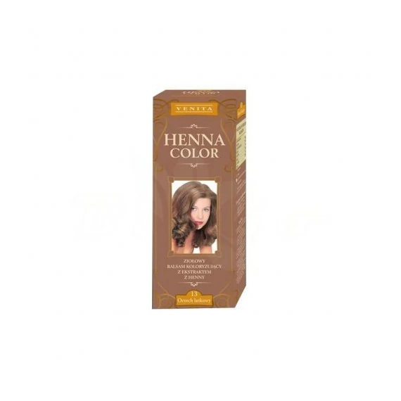 Henna color krémhajfesték 13 mogyoró barna 75ml