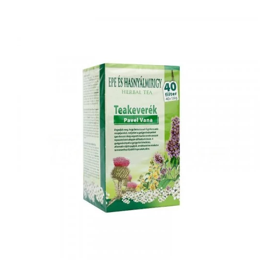 Pavel Vana tea epe- és hasnyálmirigy 40x1,6g 64g