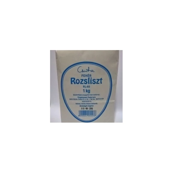 Csuta Rozsliszt RL-60 fehér 1kg