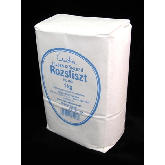 Csuta Rozsliszt RLTK- teljes kiőrlésű 1kg