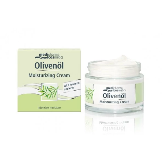 Olivenöl Arckrém hidratáló, hialuronnal és ureával 50ml