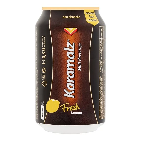Karamalz alkoholmentes maláta ital citromos dob 330ml